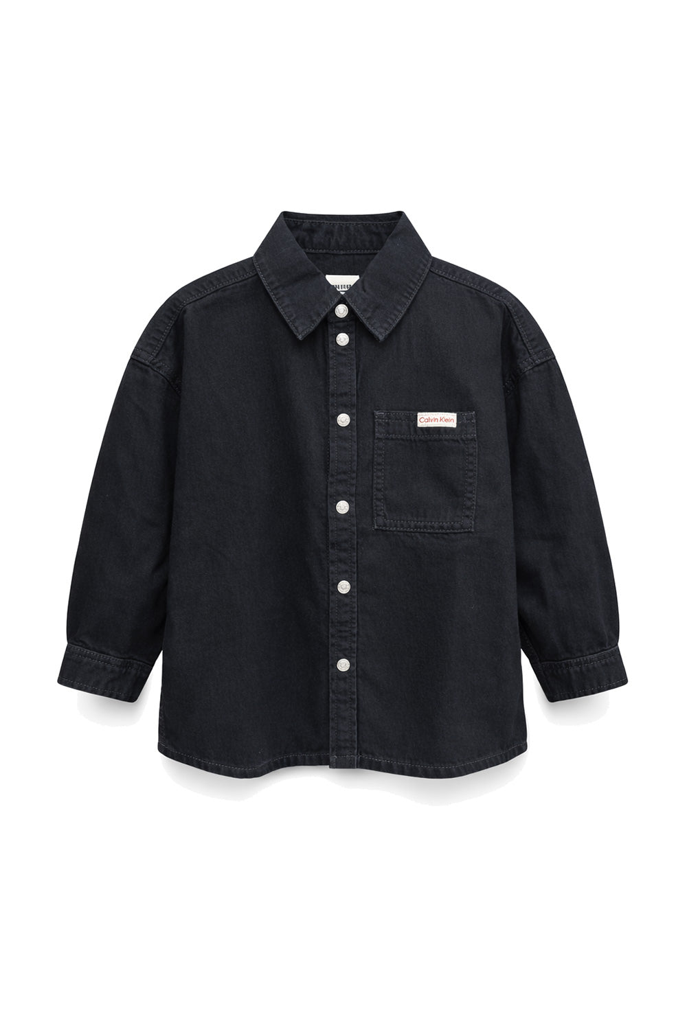 CALVIN KLEIN JEANS Camicia CALVIN KLEIN JEANS da BAMBINO - Black Blue Stone Wash