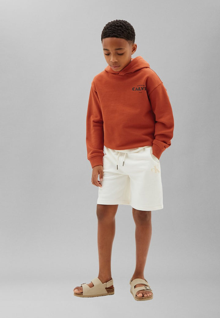 CALVIN KLEIN JEANS Felpa CALVIN KLEIN JEANS da BAMBINO - Orange Balloon