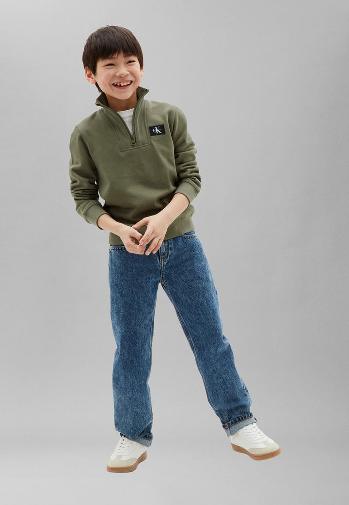 CALVIN KLEIN JEANS Felpa CALVIN KLEIN JEANS da BAMBINO - Dusty Olive