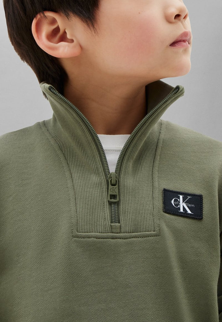 CALVIN KLEIN JEANS Felpa CALVIN KLEIN JEANS da BAMBINO - Dusty Olive