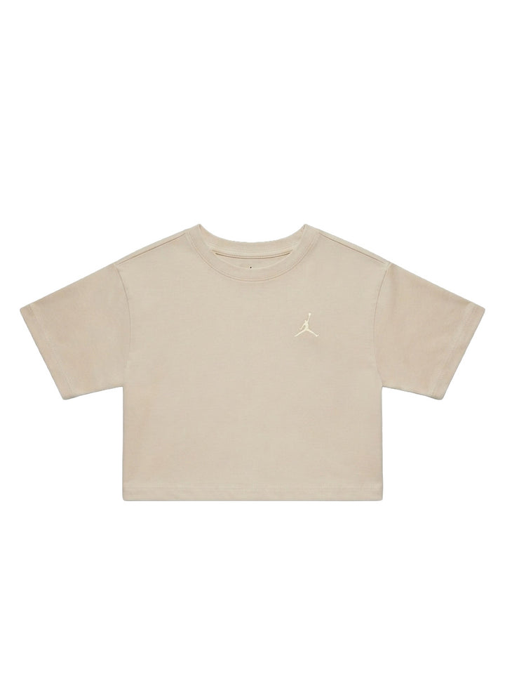 JORDAN T-shirt JORDAN da BAMBINA - Beige