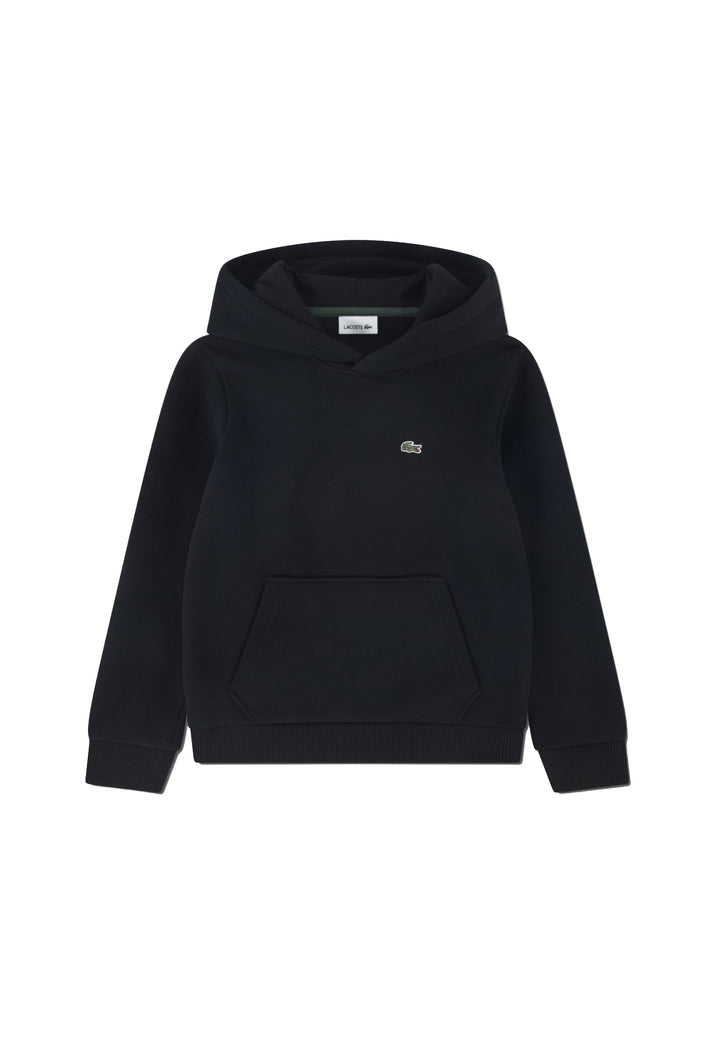 Felpa bambino nera Lacoste 947028 – vista frontale