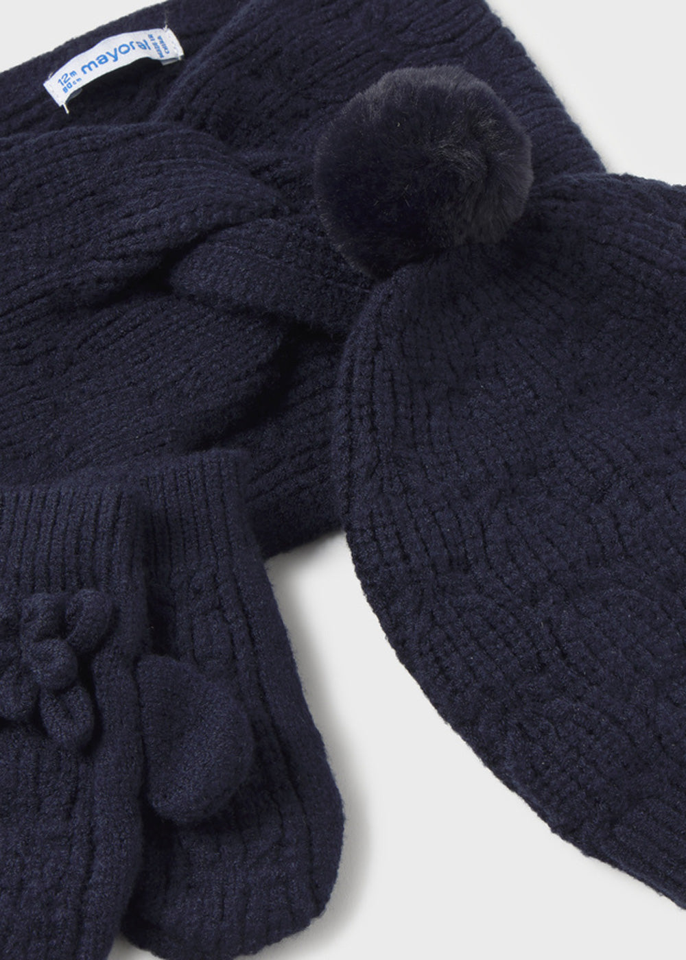 Completo da bambina Mayoral 10258 blu navy - dettaglio 1