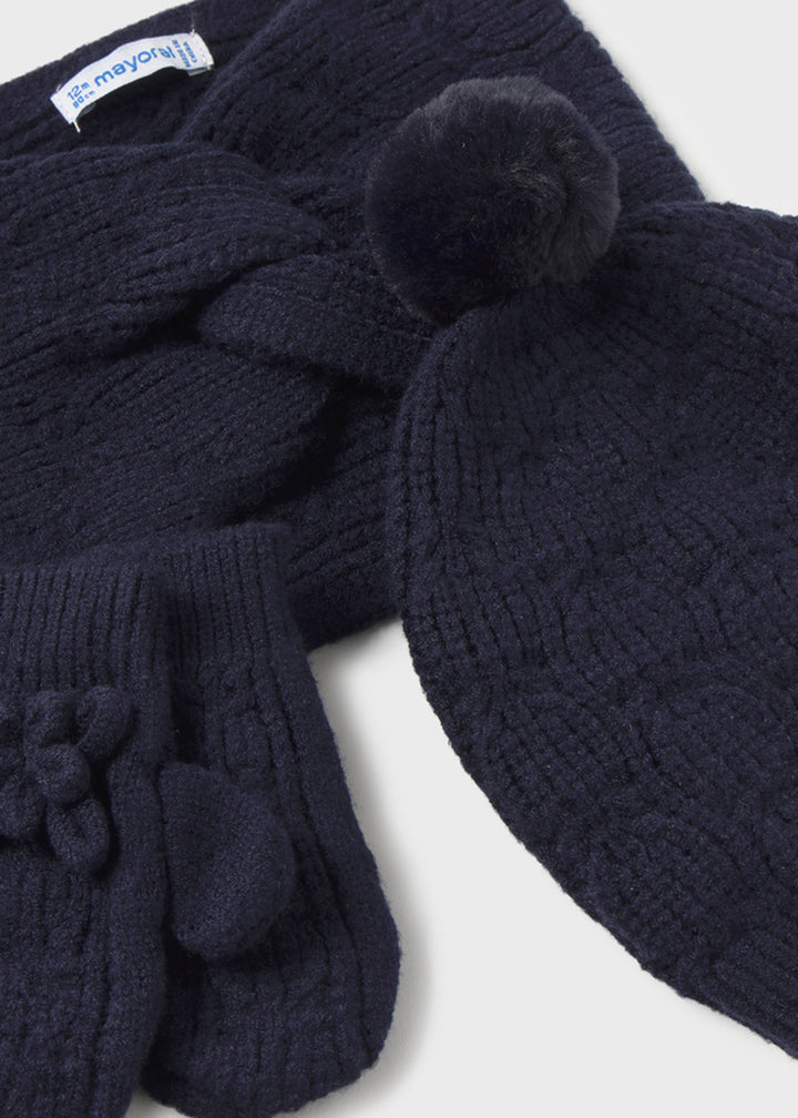 Completo da bambina Mayoral 10258 blu navy - dettaglio 1