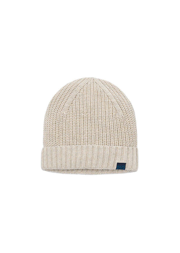 Cappello da bambino Mayoral 10307 beige - vista frontale