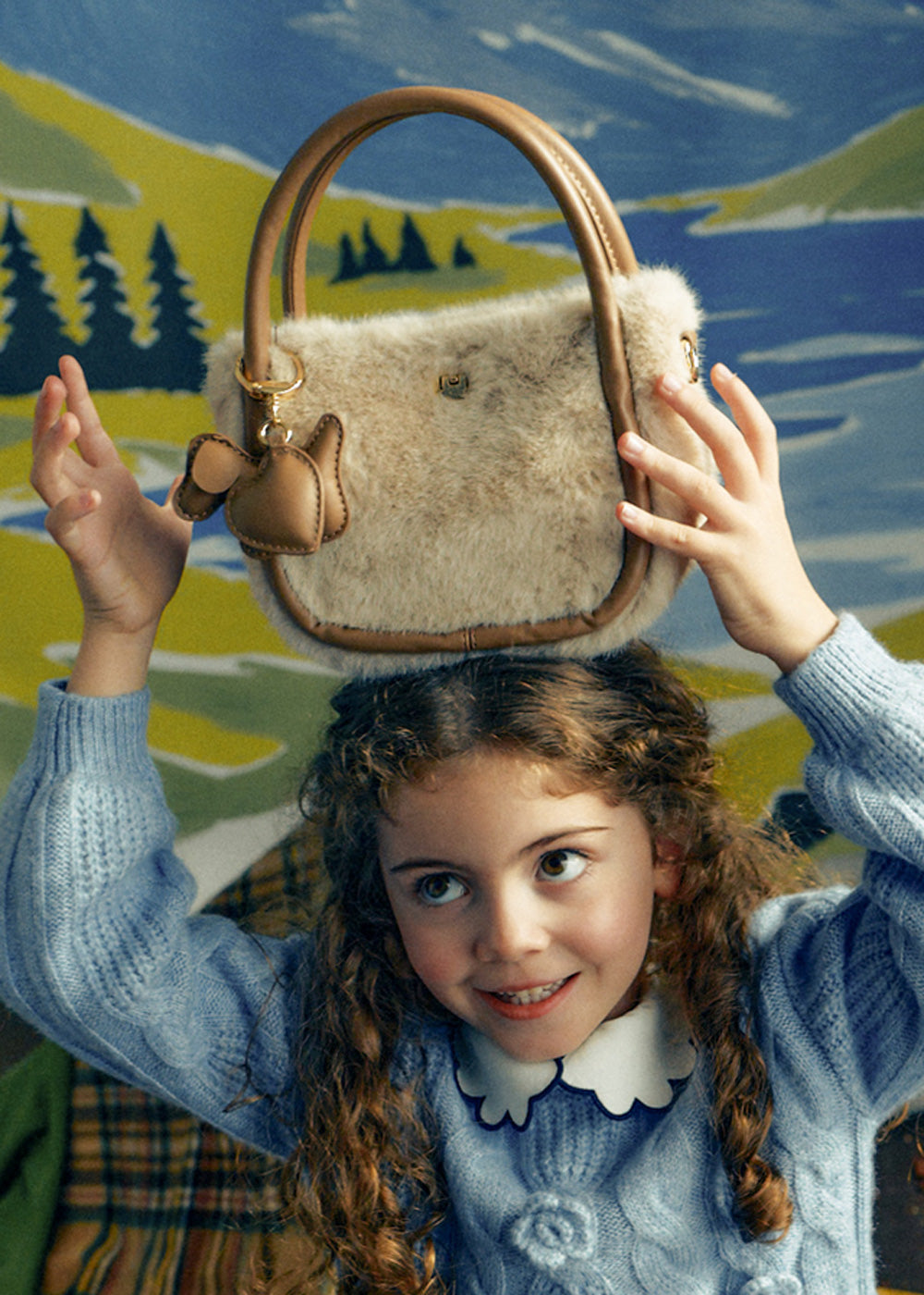 Borsa da bambina Mayoral 10320 panna - dettaglio 3