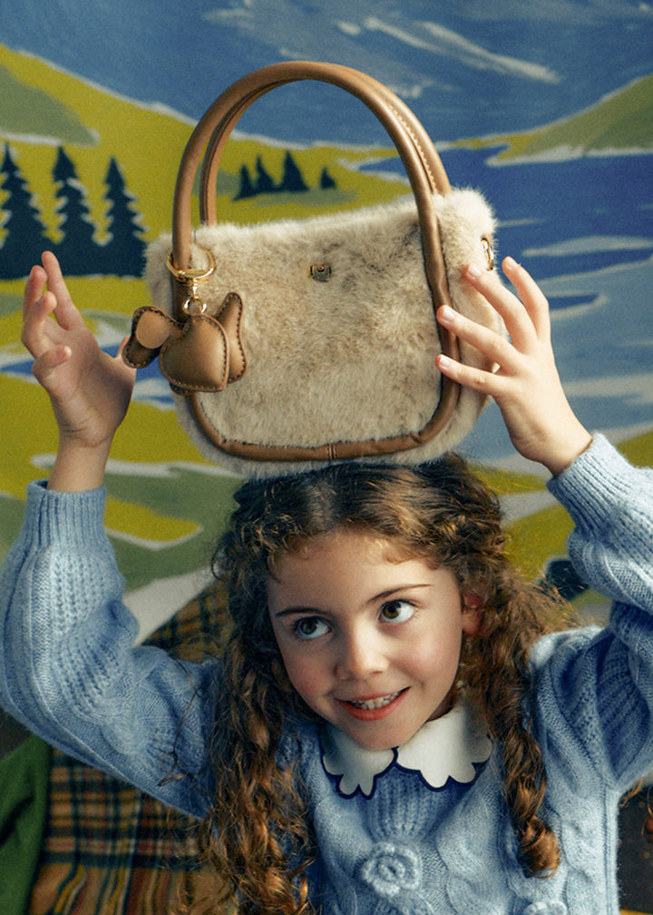 Borsa da bambina Mayoral 10320 panna - dettaglio 3