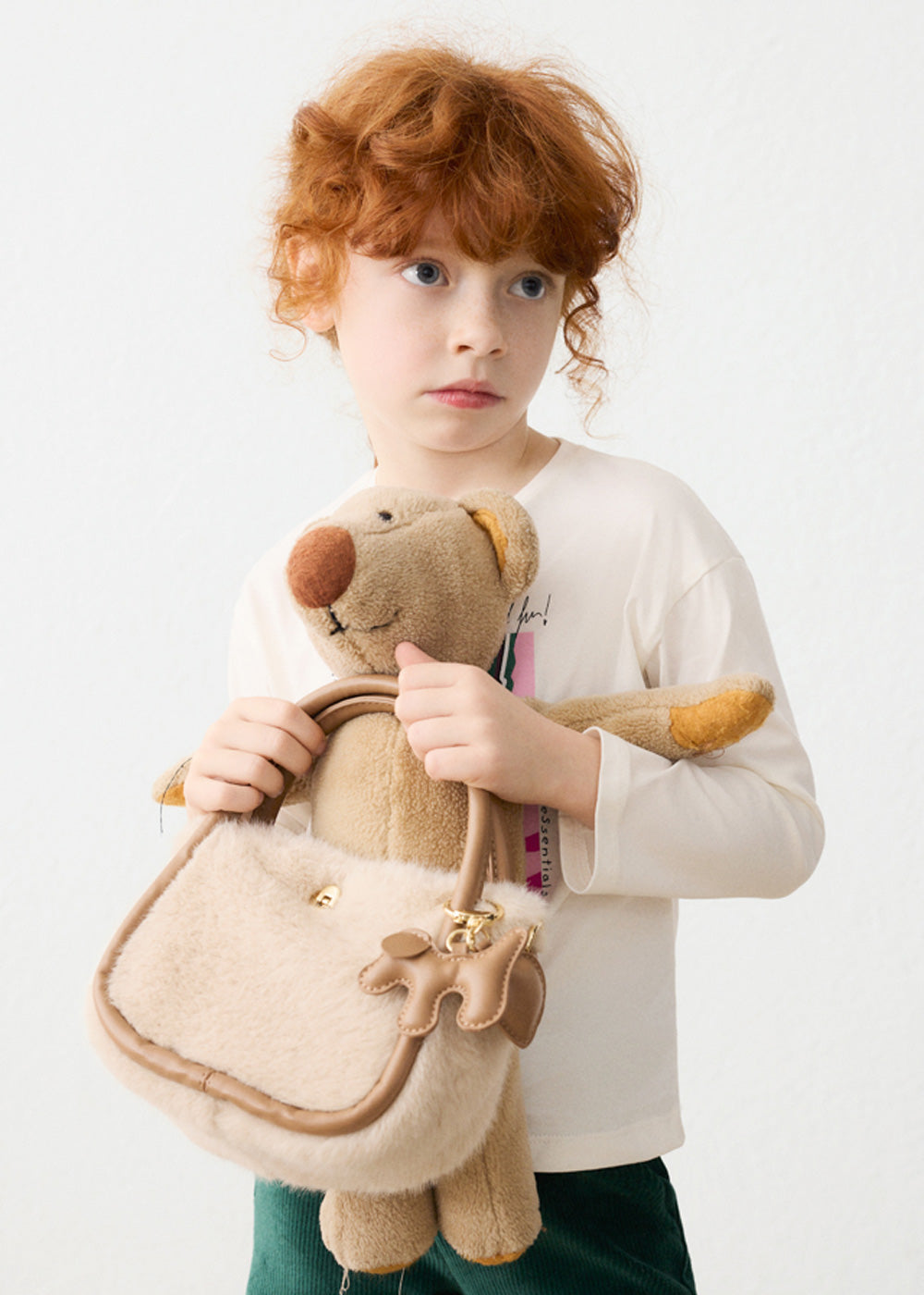 Borsa da bambina Mayoral 10320 panna - dettaglio 4