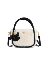 Borsa da bambina Mayoral 10320 bianco e nero