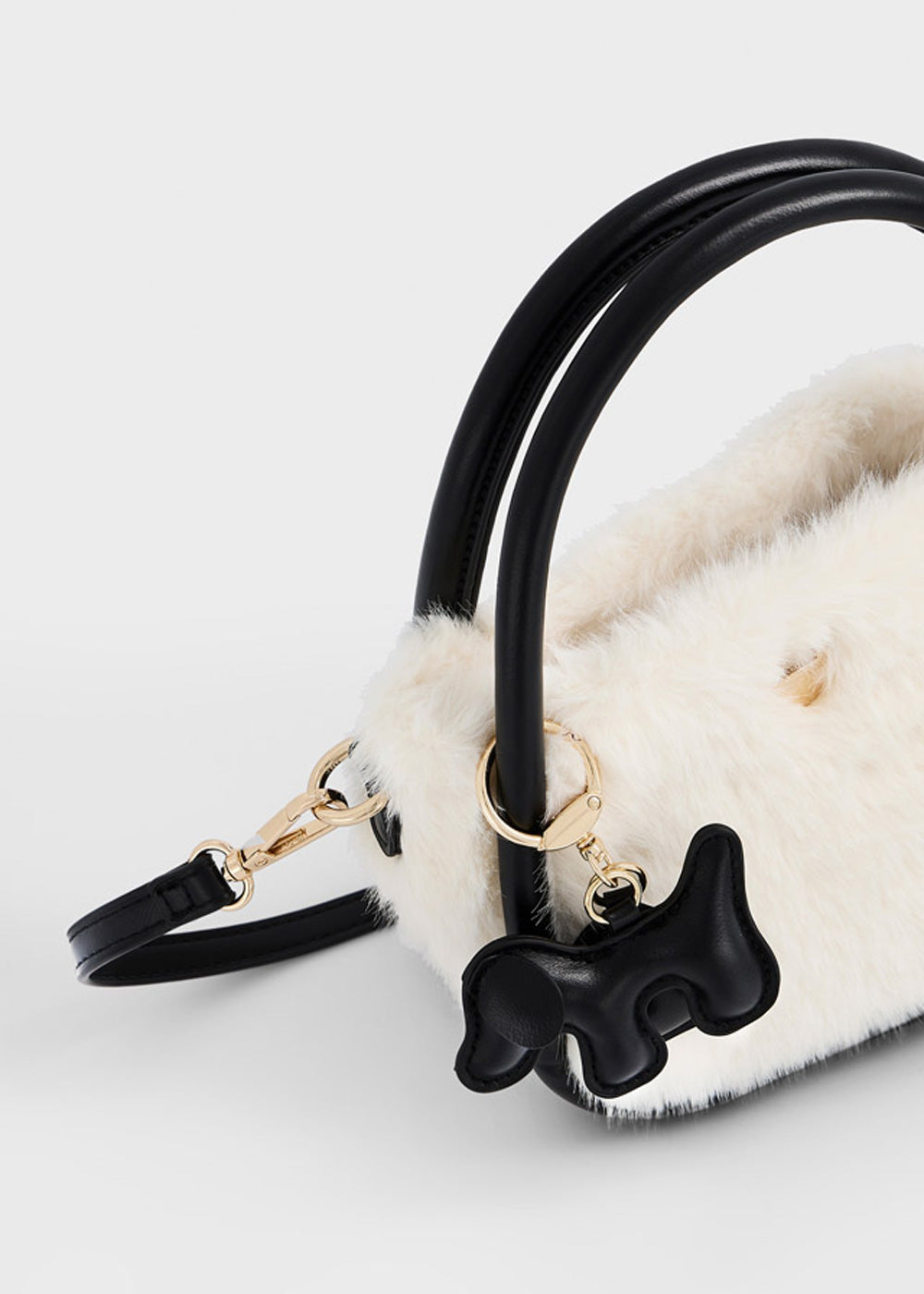 Borsa da bambina Mayoral 10320 bianco e nero - dettaglio 2