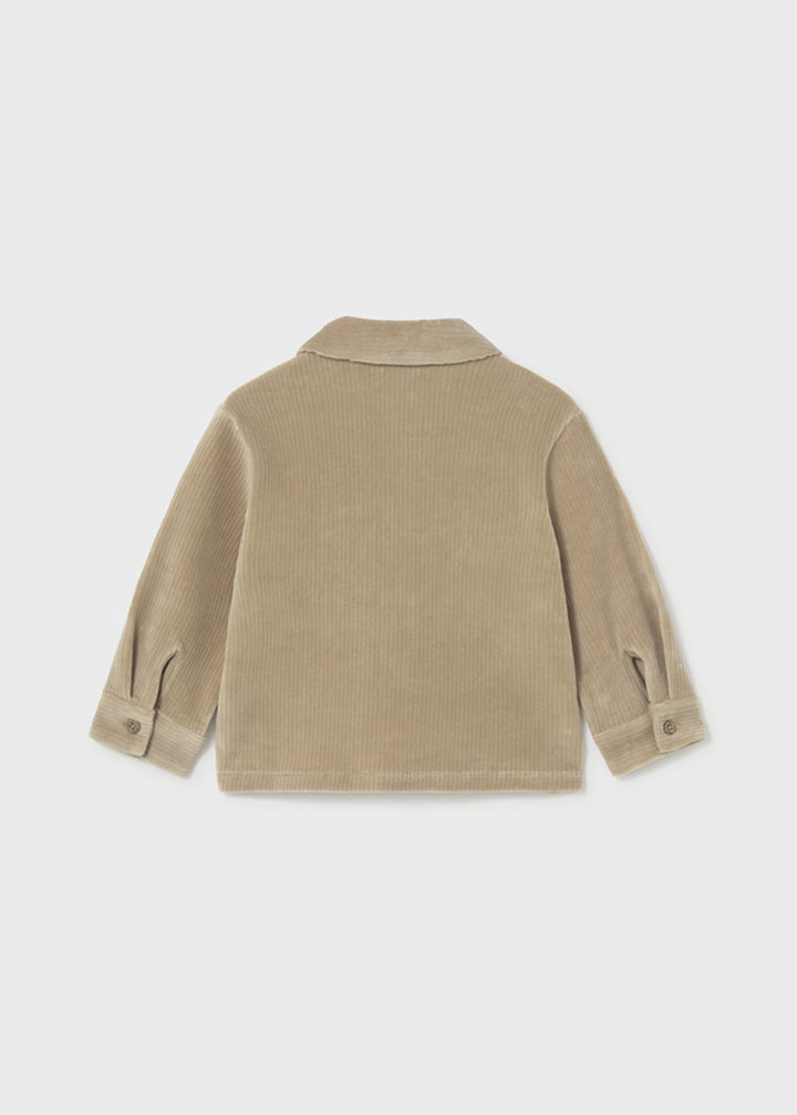 Camicia da bambino Mayoral 2107 beige - dettaglio 1