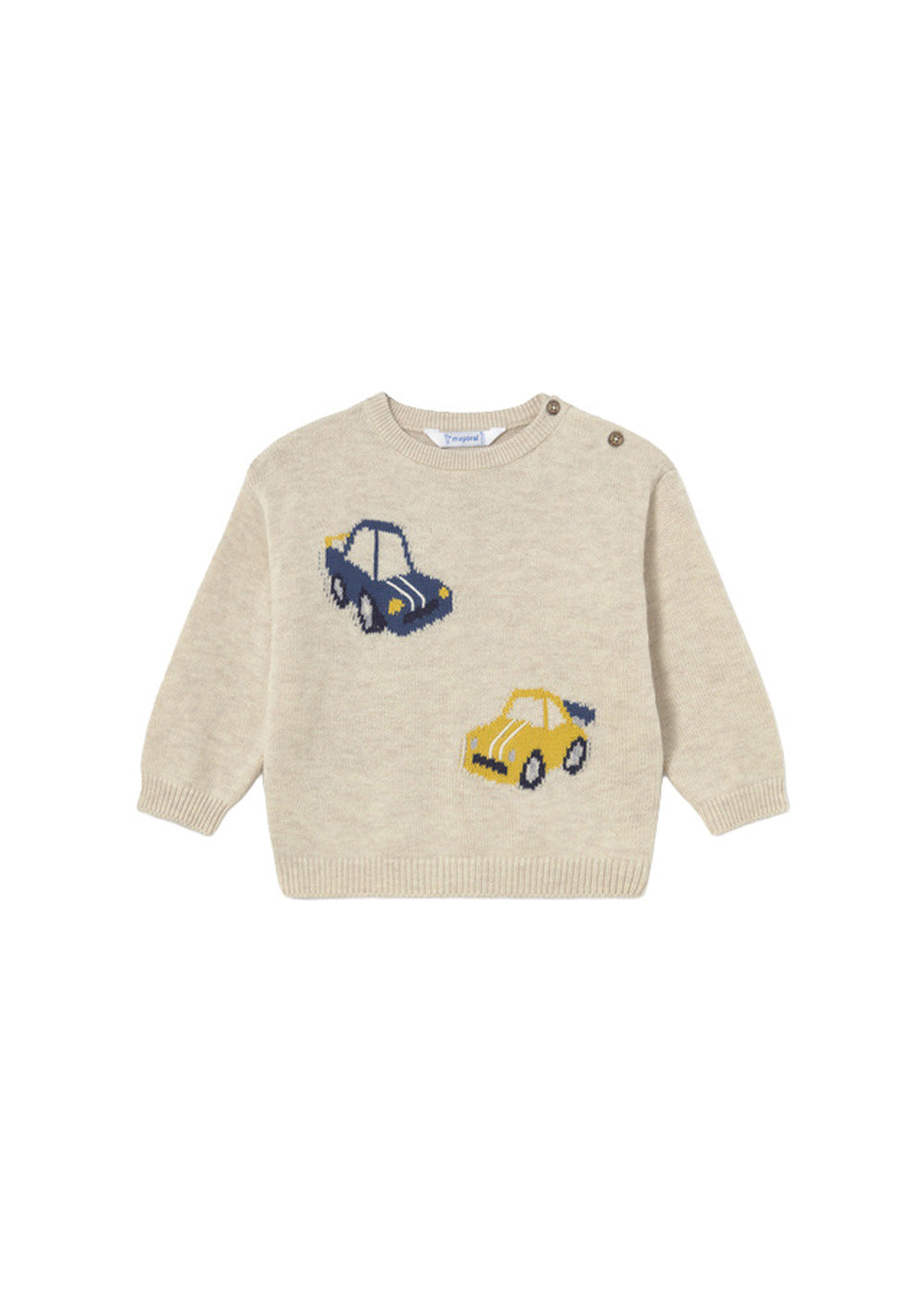 Pullover da bambino Mayoral 2371 beige - vista frontale