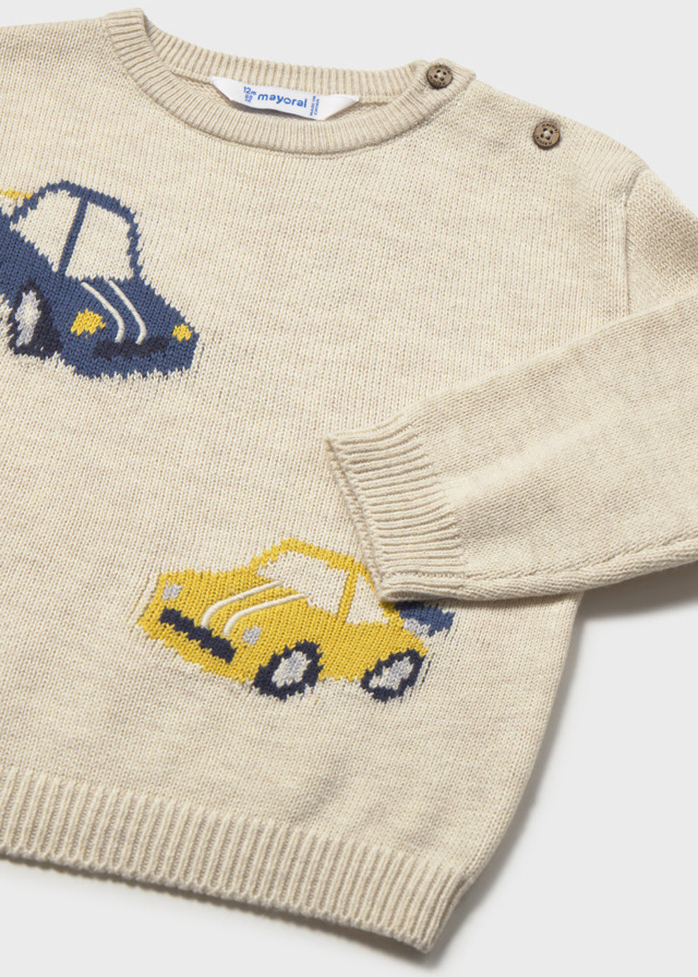 Pullover da bambino Mayoral 2371 beige - dettaglio 2