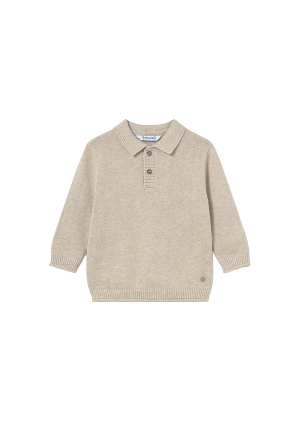 Pullover da bambino Mayoral 2376 beige - vista frontale