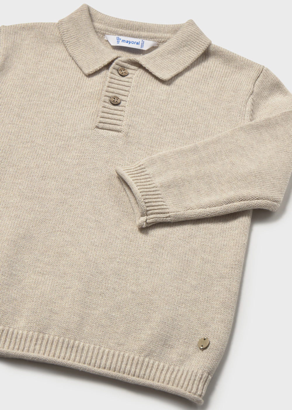 Pullover da bambino Mayoral 2376 beige - dettaglio 2