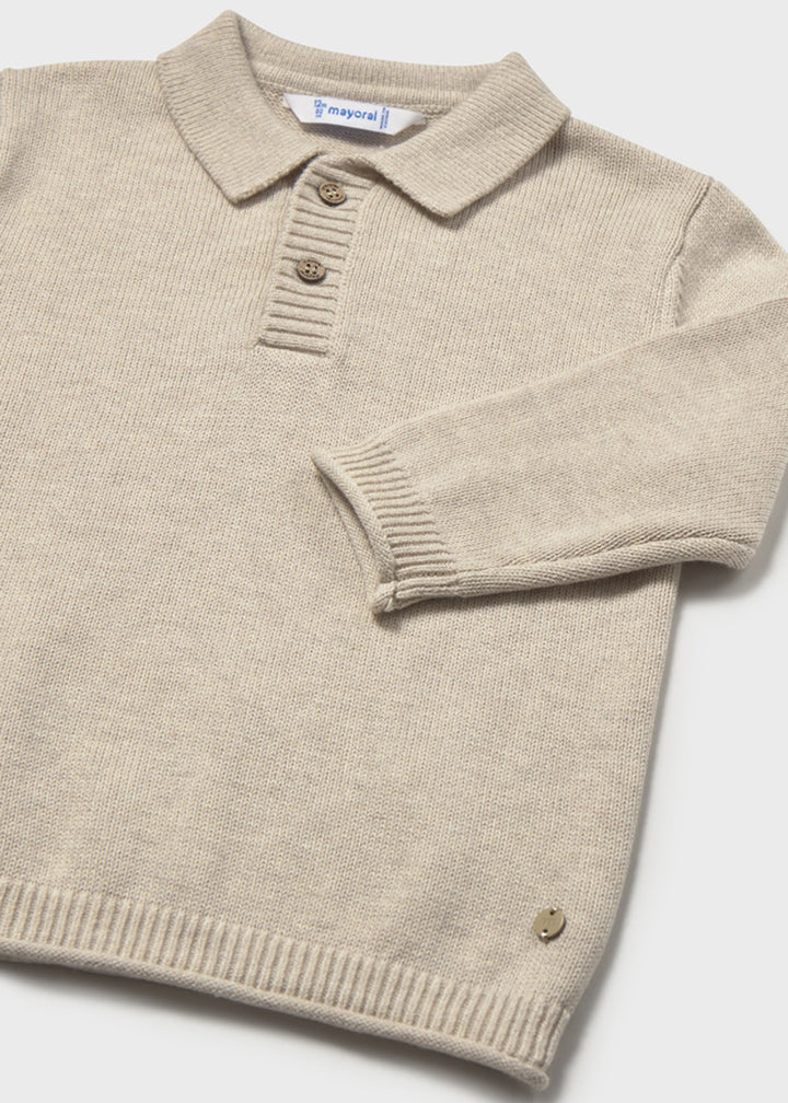 Pullover da bambino Mayoral 2376 beige - dettaglio 2