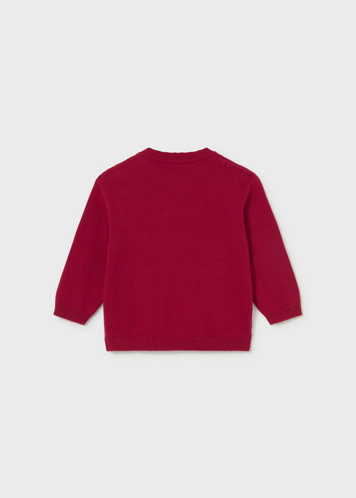 Pullover da bambino Mayoral 2377 rosso - dettaglio 1