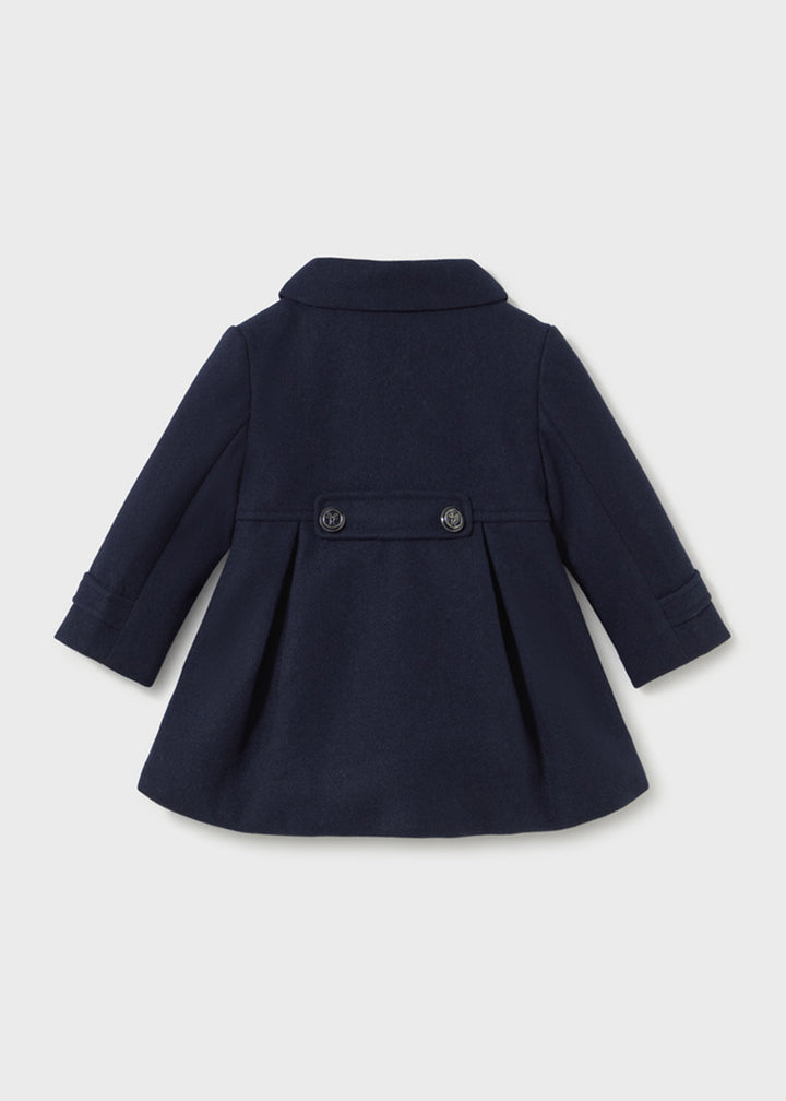 Cappotto da bambina Mayoral 2415 blu navy - dettaglio 1