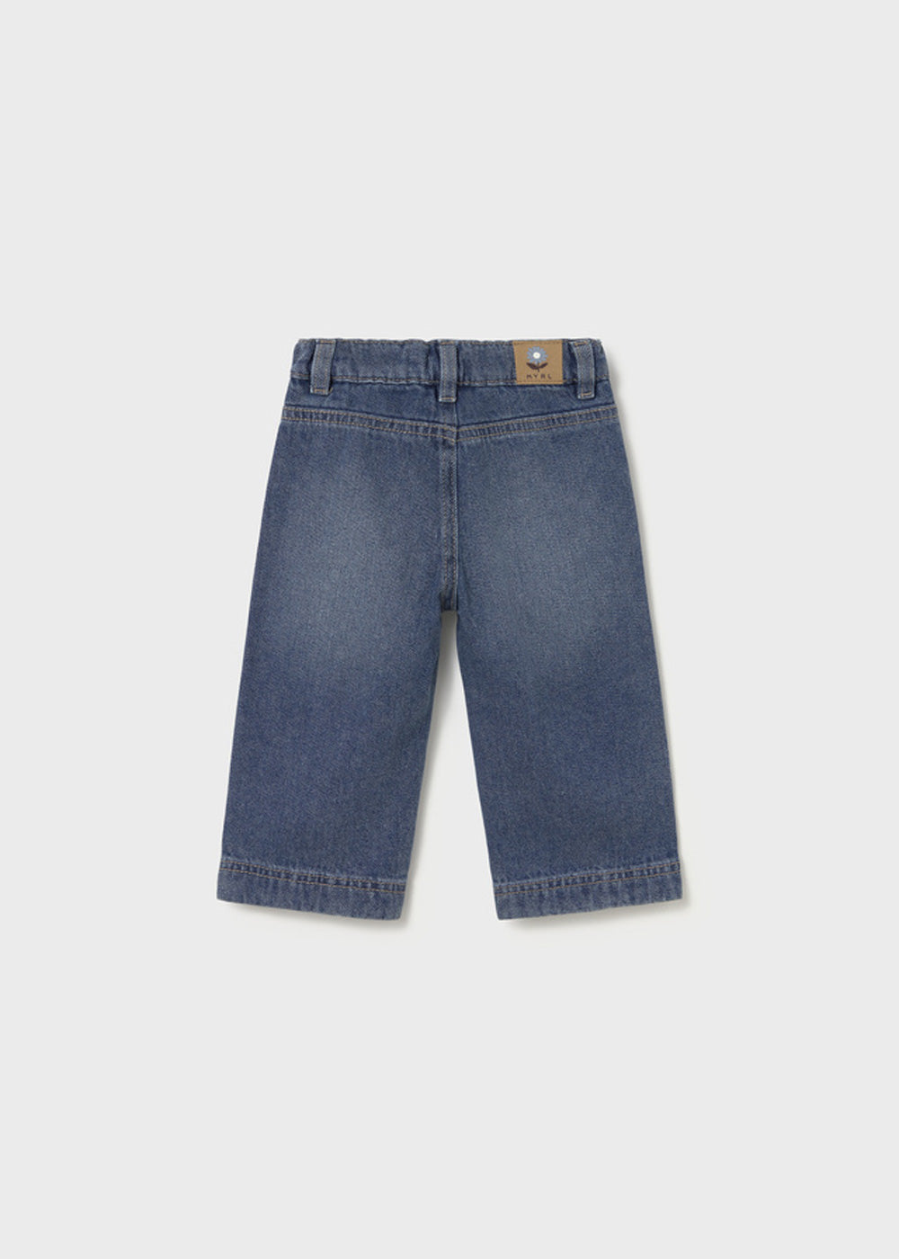 Pantalone da bambina Mayoral 2554 denim blu - dettaglio 1