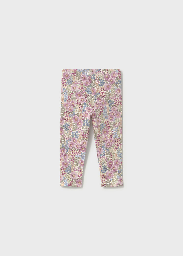 Leggings da bambina Mayoral 2778 multicolore a fiori - dettaglio 1