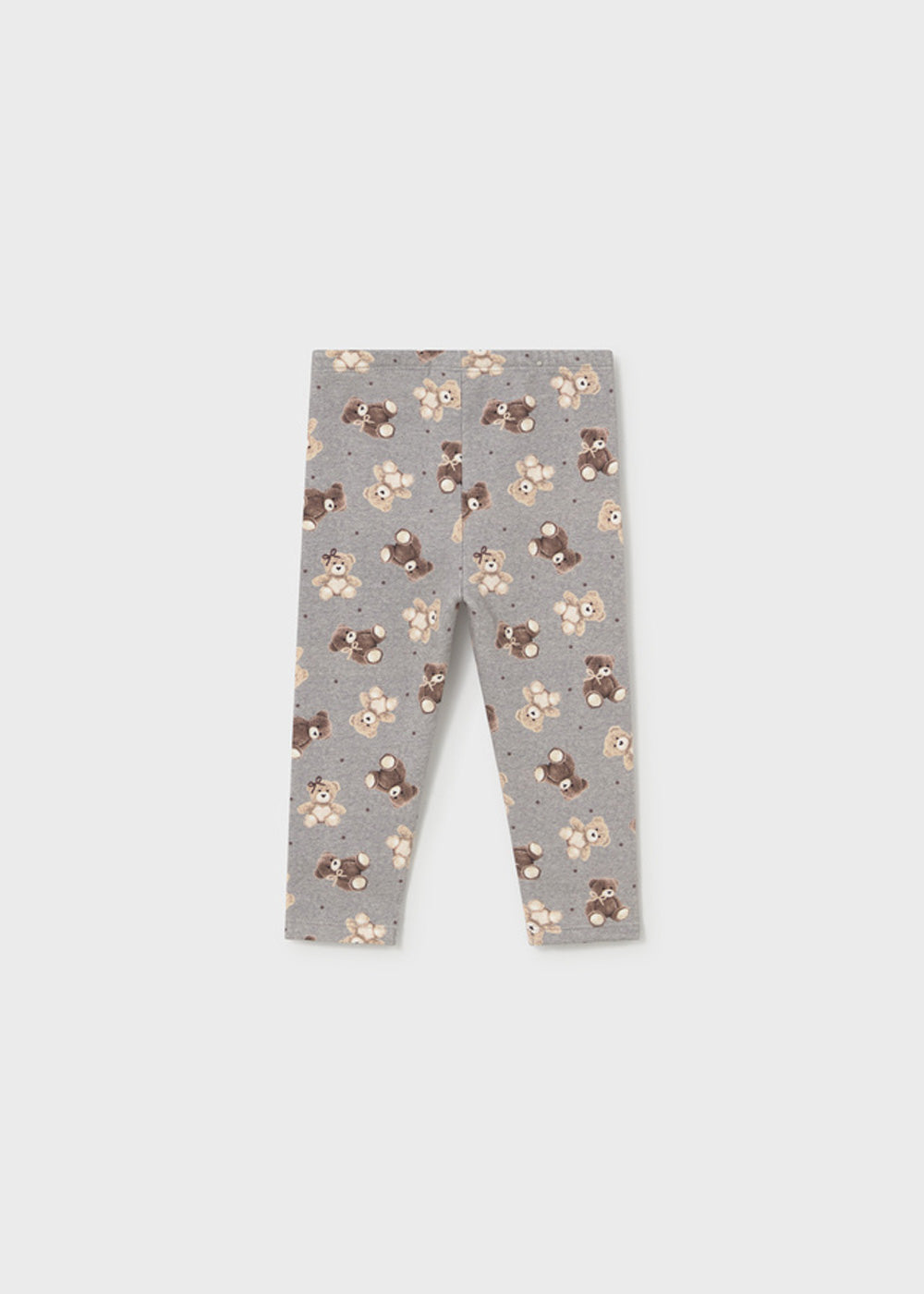 Leggings da bambina Mayoral 2779 grigio con stampa - dettaglio 1