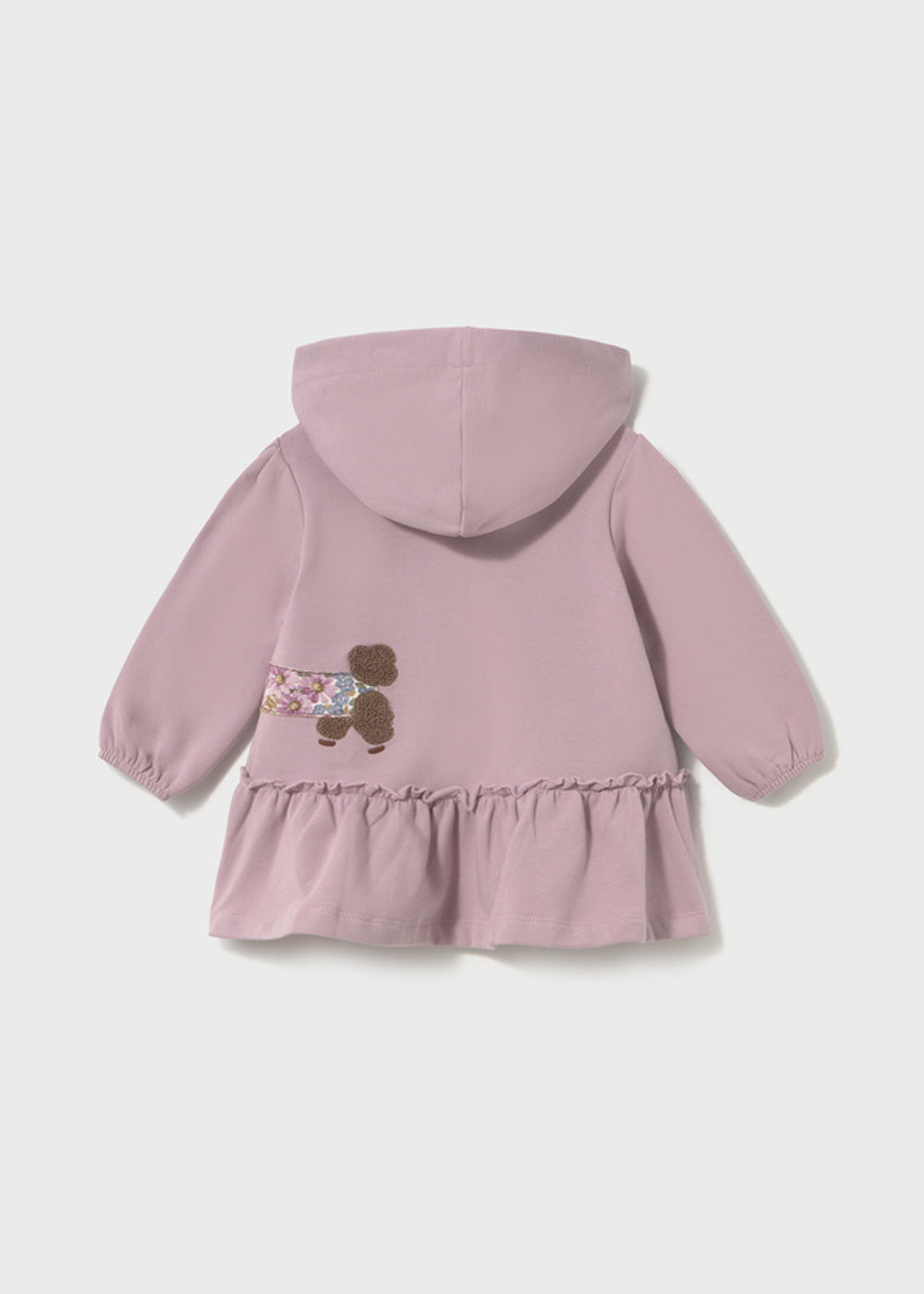 Abito da bambina Mayoral 2937 malva - dettaglio 1