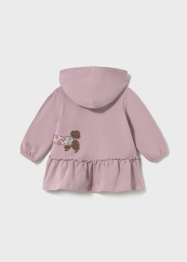 Abito da bambina Mayoral 2937 malva - dettaglio 1