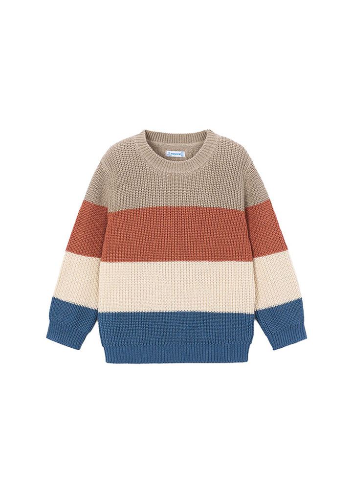 Pullover da bambino Mayoral 4305 multicolore - vista frontale