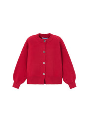 Cardigan da bambina Mayoral 4326 rosso