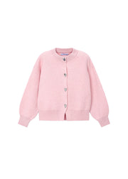 Cardigan da bambina Mayoral 4326 rosa
