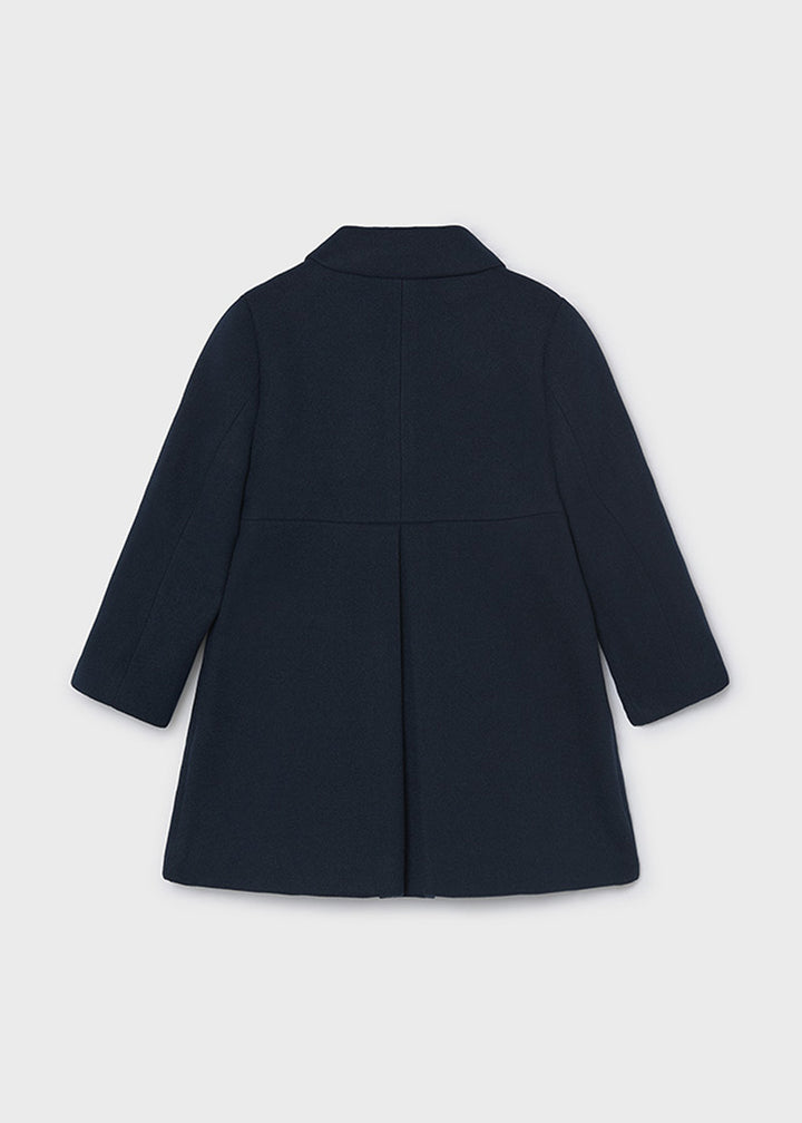 Cappotto da bambina Mayoral 4413 blu navy - dettaglio 1