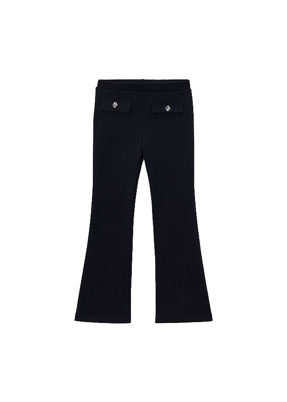 Leggings da bambina Mayoral 4731 nero - vista frontale