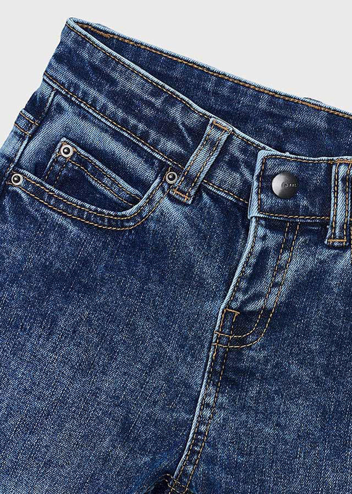 Pantalone da bambino Mayoral 540 denim blu - dettaglio 2