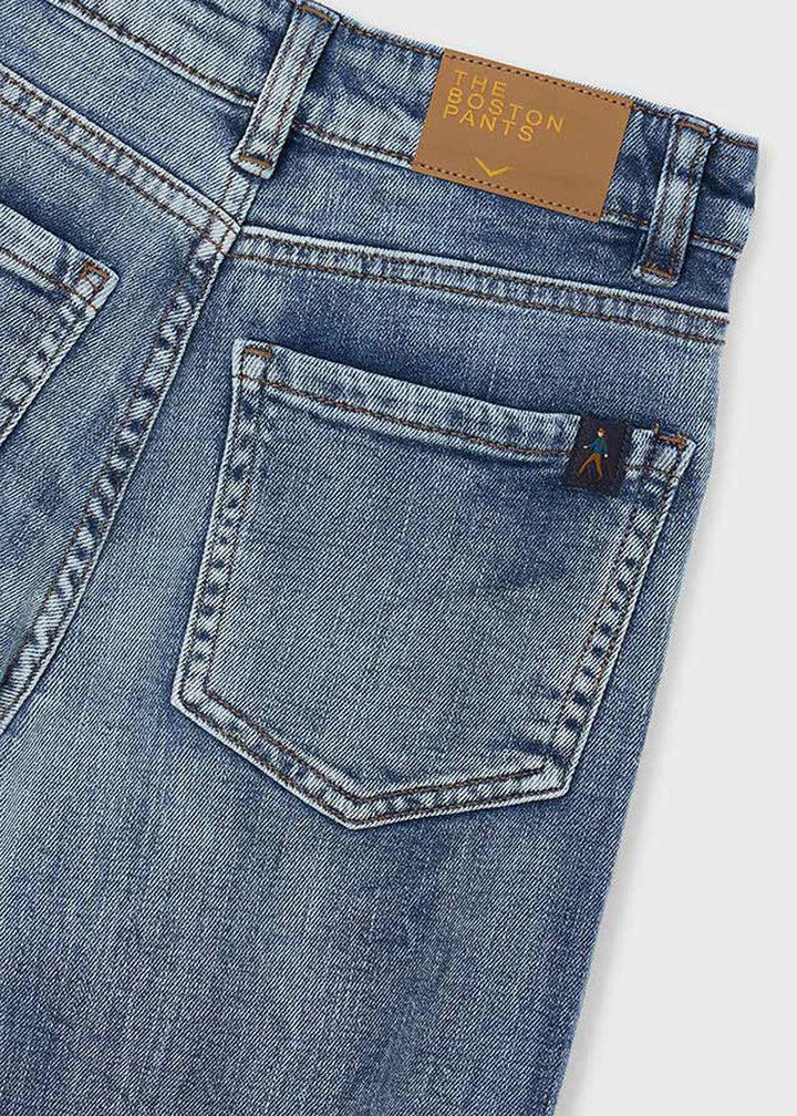 Pantalone da bambino Mayoral 7521 denim chiaro - dettaglio 2