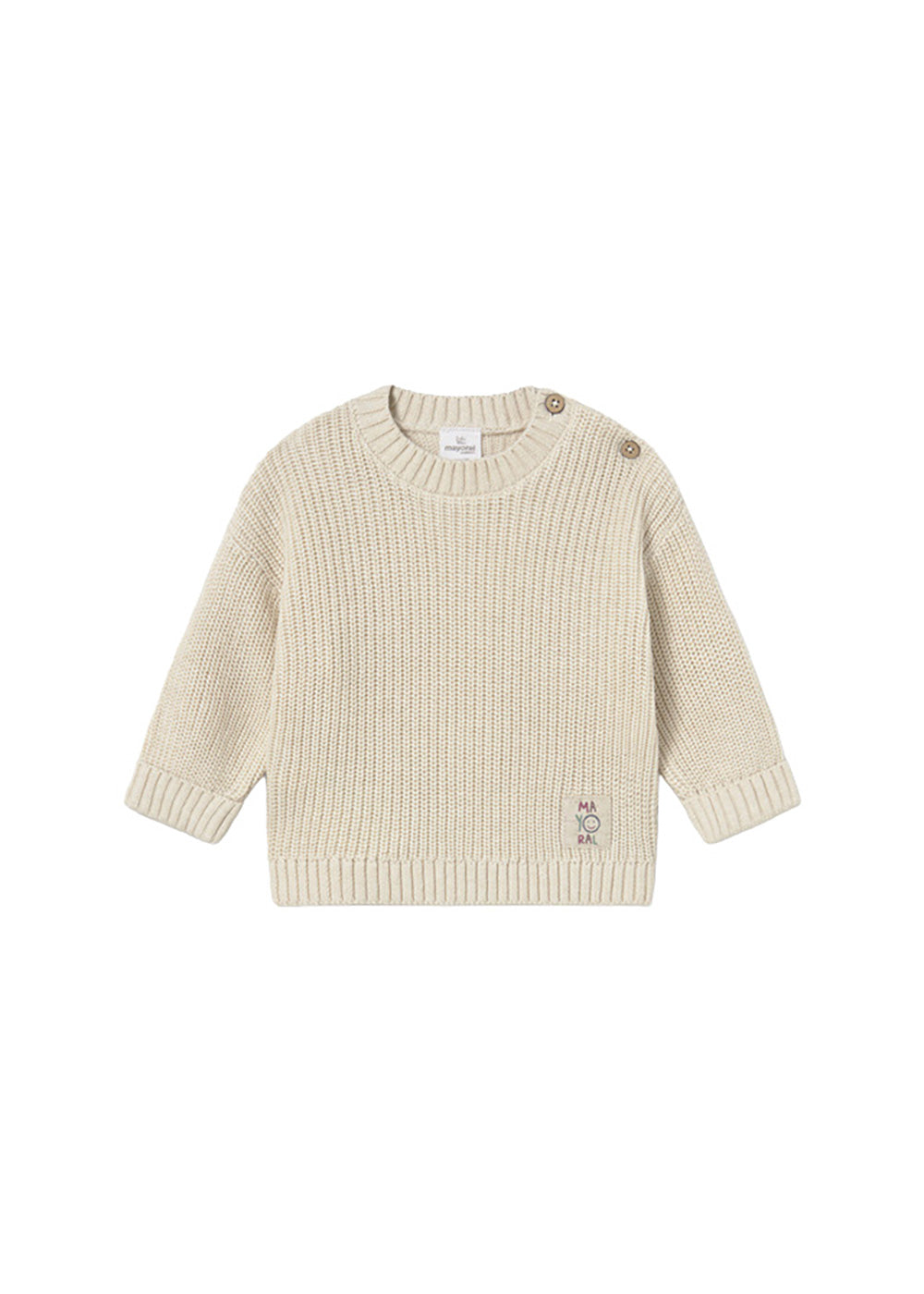 Maglia neonato ecrù Mayoral modello 2367