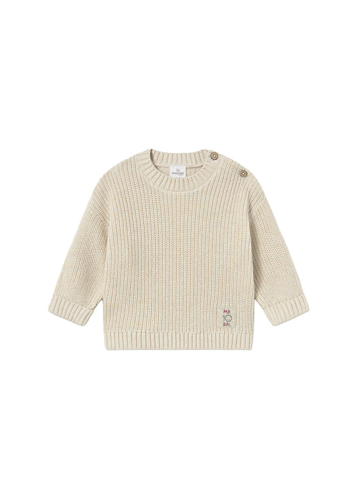 Maglia neonato ecrù Mayoral modello 2367