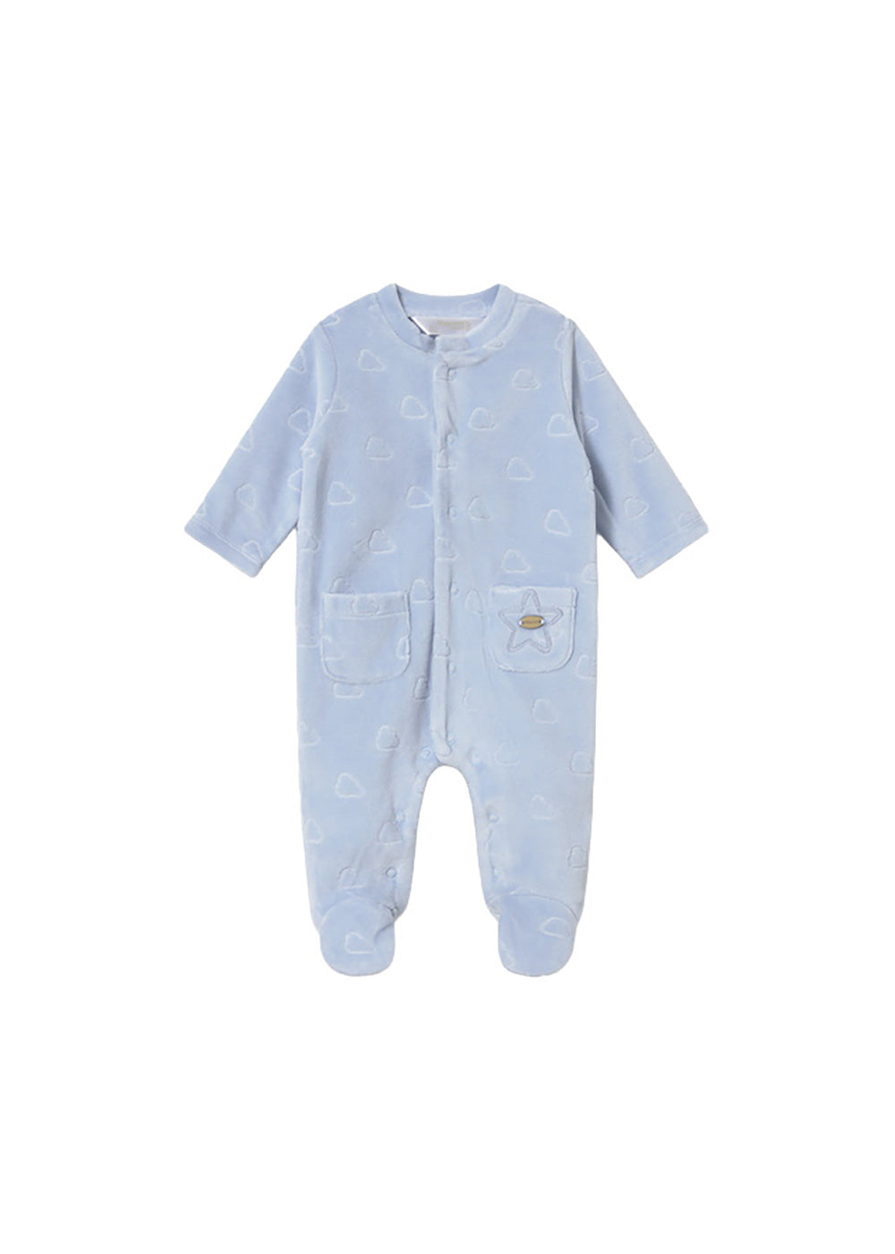 Tutina neonato azzurra Mayoral modello 2765