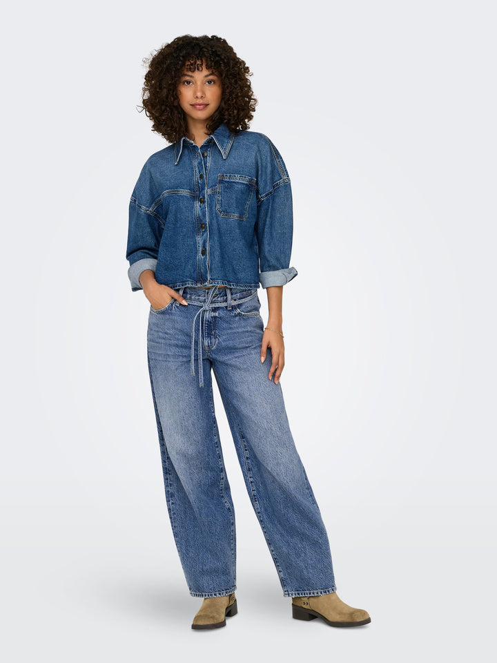 Jeans donna blu Only Gianna - dettaglio 3