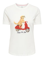 T-shirt donna bianco Only – 15353246