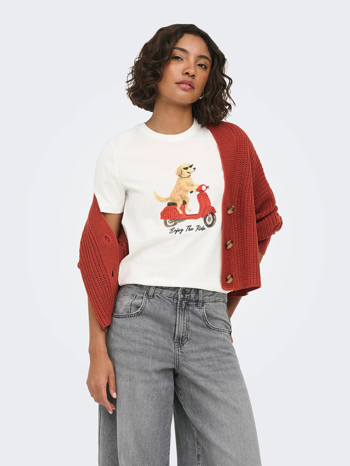 ONLY T-shirt ONLY da DONNA - Bianco
