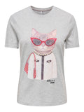 T-shirt ONLY da DONNA - Grigio