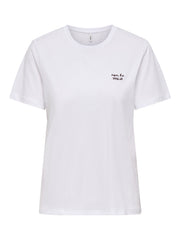 T-shirt donna bianca Only – 15373449