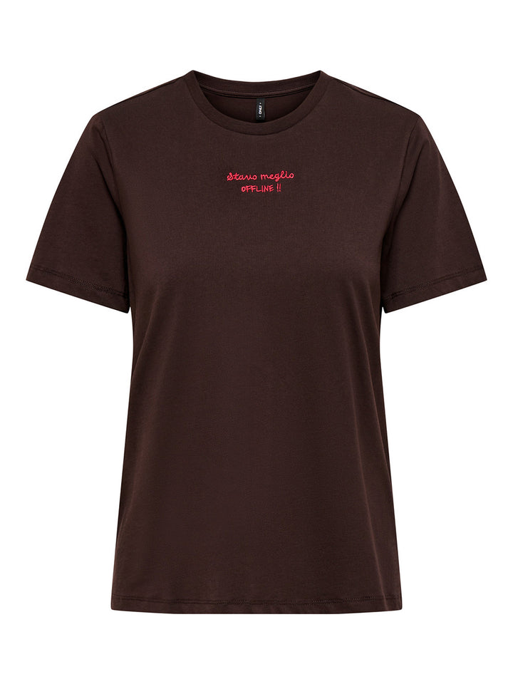 ONLY T-shirt ONLY da DONNA - Rosso