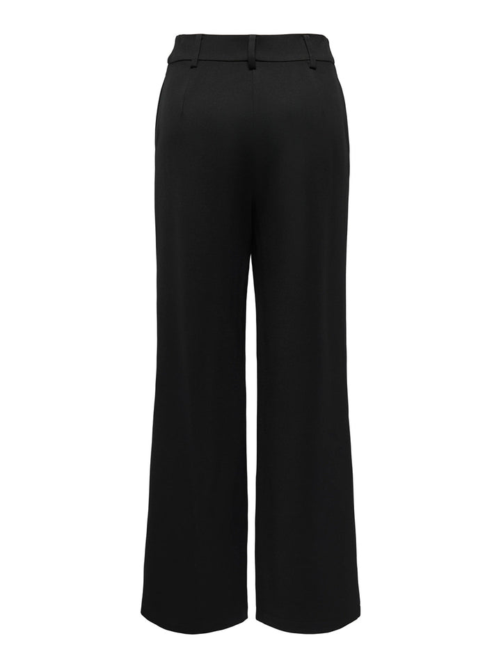 Pantaloni neri a gamba ampia ONLY donna vista posteriore
