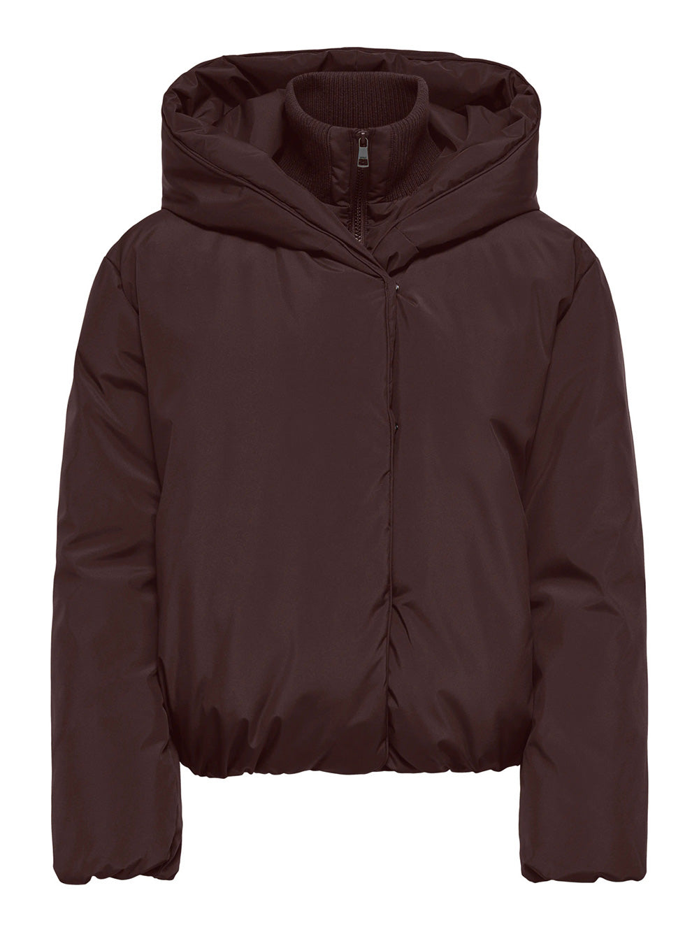 Giubbotto donna marrone Only - vista frontale