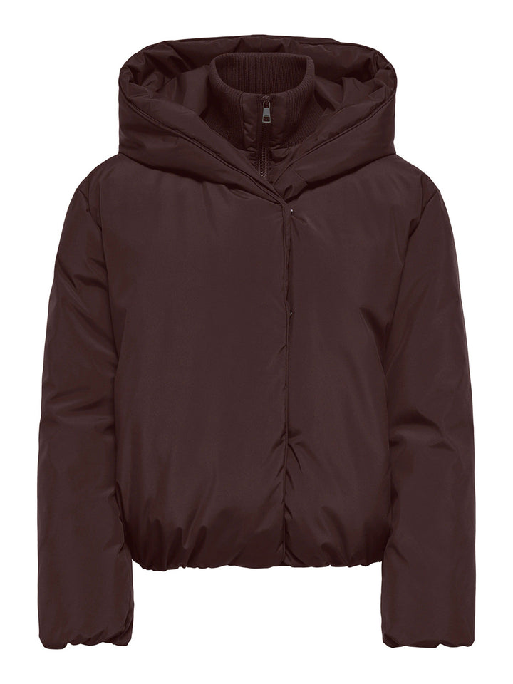 Giubbotto donna marrone Only - vista frontale