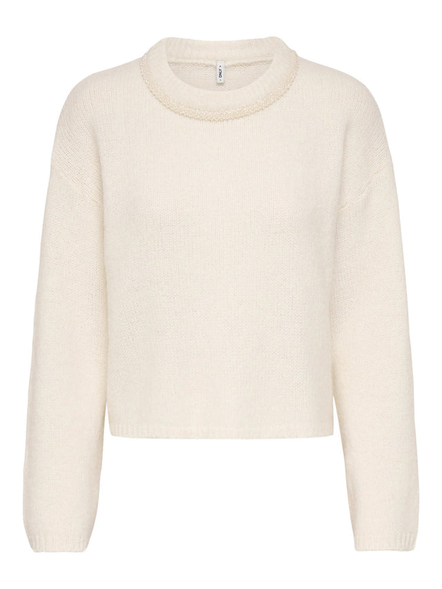 Pullover donna bianco Only – 15382136