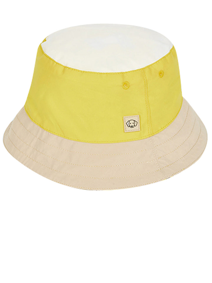 Reversible printed baby hat