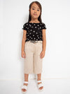 Black girl's blouse with embroidery