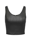 Cora bralette sportiva donna nero imbottita
